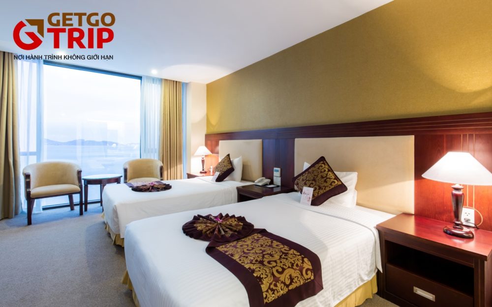 Mường Thanh Grand Nha Trang - Hạng phòng Deluxe Twin Hướng biển