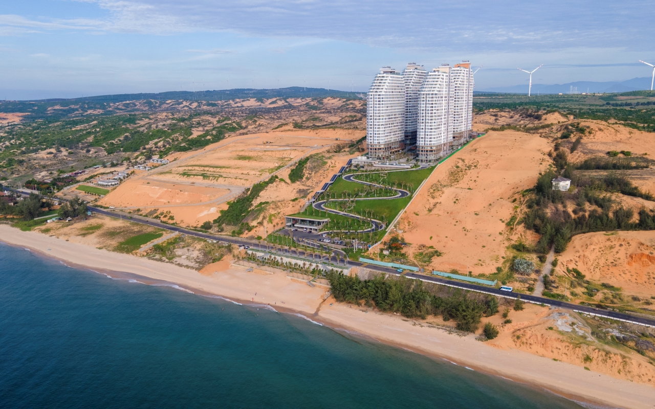 Mandala Chăm Bay Mũi Né - Bãi biển