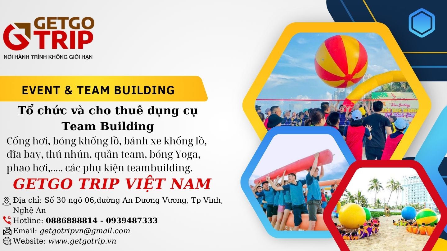 Dịch vụ tổ chức sự kiện và cho thuê dụng cụ team building chuyên nghiệp